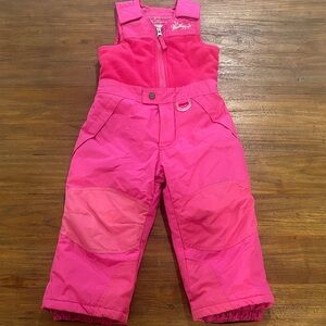 Girls Weatherproof Ski Bibs